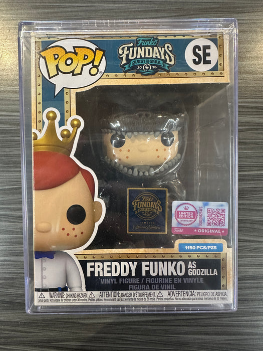 Funko POP! 2026 Fundays Quest For The Grail: Freddy Funko as Godzilla (Funko Legendary/Show Edition)(1150 PCS) #SE