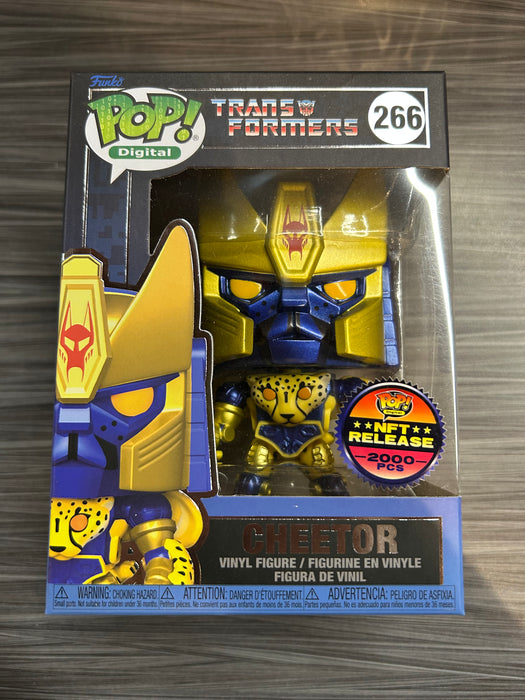 Funko POP! Digital: Transformers - Cheetor (NFT Relsease 2000 PCS)(Damaged Box) #266