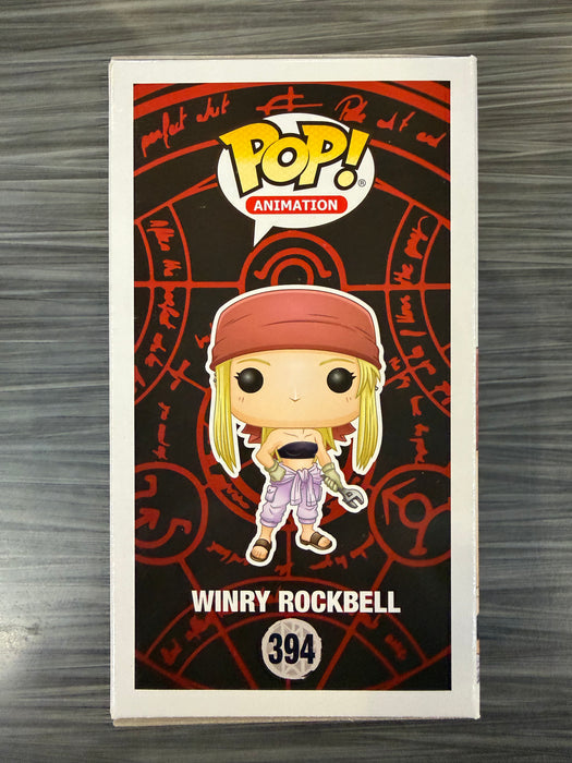 Funko POP! Animation: Fullmetal Alchemist - Winry Rockbell (7BAP 75PCS)(Signed/Caitlin Glass/JSA) #394