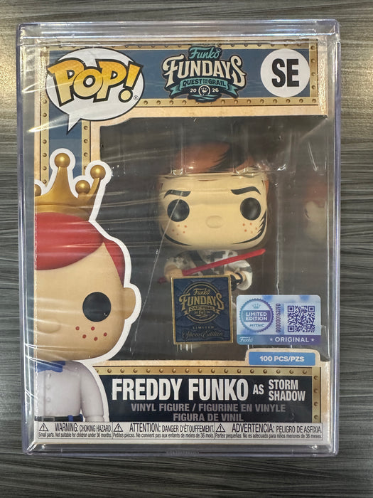 Funko POP! 2026 Fundays Quest For The Grail: Freddy Funko as Storm Shadow (Funko Mythic/Show Edition)(100 PCS) #SE