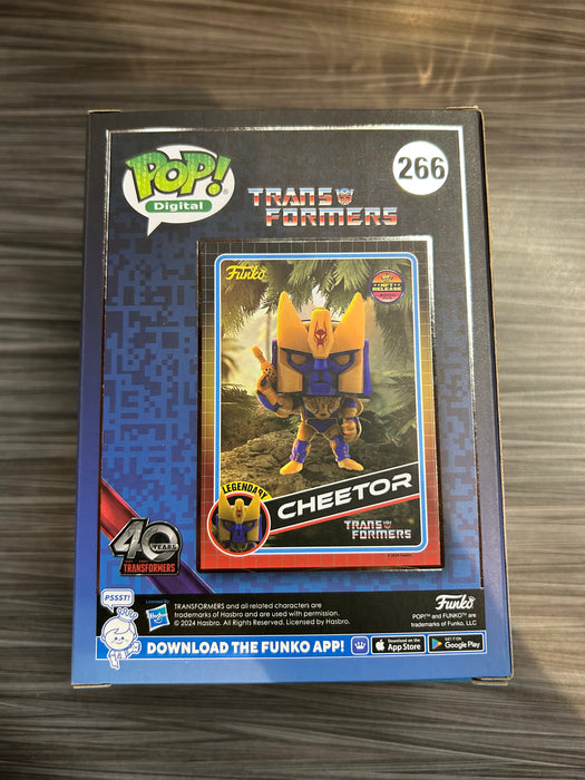 Funko POP! Digital: Transformers - Cheetor (NFT Relsease 2000 PCS)(Damaged Box) #266