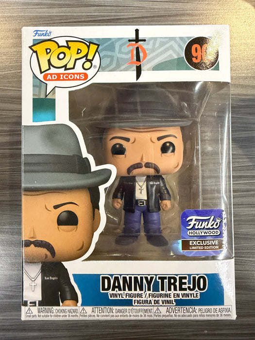 Funko POP! AD Icons: Danny Trejo (Funko Hollywood)(Damaged Box) #90