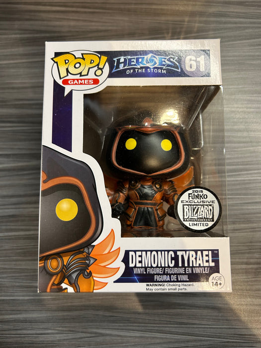 Funko POP! Games: Heroes Of The Storm - Demonic Tyrael (Blizzard)(Damaged Box) #61