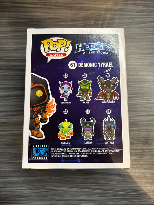 Funko POP! Games: Heroes Of The Storm - Demonic Tyrael (Blizzard)(Damaged Box) #61
