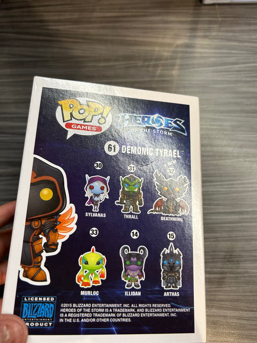 Funko POP! Games: Heroes Of The Storm - Demonic Tyrael (Blizzard)(Damaged Box) #61