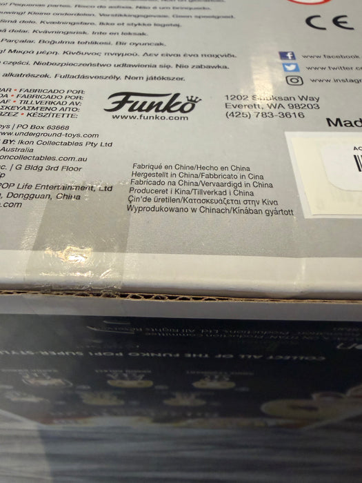 Funko POP! Animation: Attack on Titan - Female Titan (Signed/Lauren Landa/JSA)(Damaged Box*) #233
