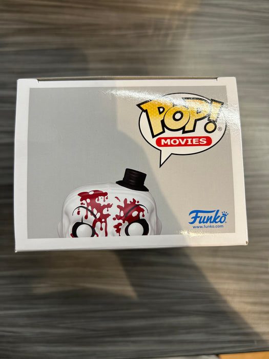 Funko POP! Movies: Terrifier 3 - Art The Clown (Entertainment Earth/Funko Sticker)(Blacklight CHASE)(Damaged Box) [C] #1948
