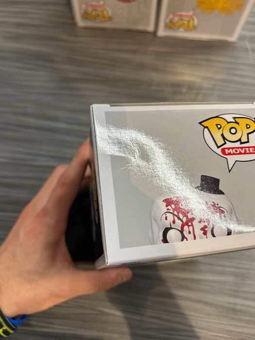 Funko POP! Movies: Terrifier 3 - Art The Clown (Entertainment Earth/Funko Sticker)(Blacklight CHASE)(Damaged Box) [C] #1948