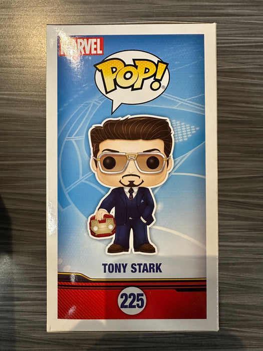 Funko POP! Marvel: Spider-Man Homecoming - Tony Stark (2017 SDCC)(Damaged Box*) #225