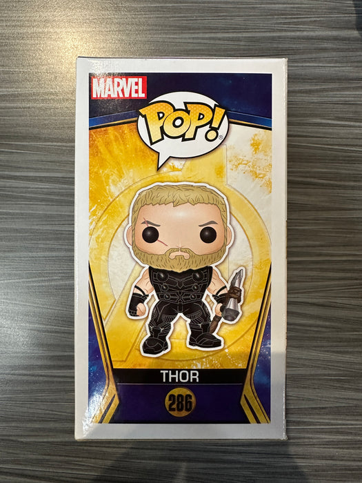 Funko POP! Marvel: Avengers Infinity War - Thor (GiTD)(SF Limited Edition)(Damaged Box) #286