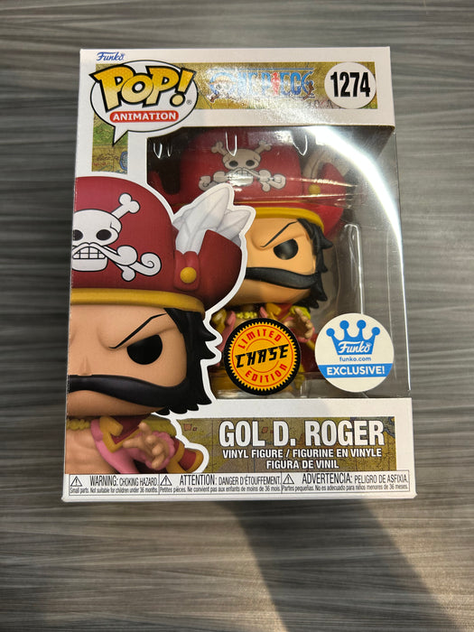 Funko POP! Animation: One Piece - Gol D. Roger (Funko)(CHASE)(Damaged Box)[B] #1274