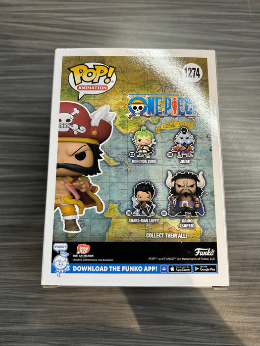 Funko POP! Animation: One Piece - Gol D. Roger (Funko)(CHASE)(Damaged Box)[B] #1274