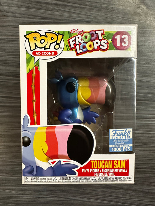 Funko POP! Ad Icons: Toucan Sam [Metallic](Funko)(Funko 1000 Pcs)(Damaged Box)[B] #13