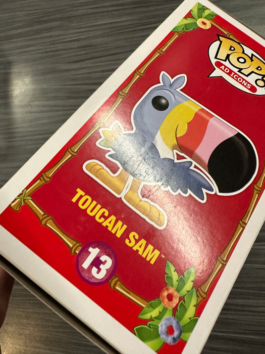 Funko POP! Ad Icons: Toucan Sam [Metallic](Funko)(Funko 1000 Pcs)(Damaged Box)[B] #13