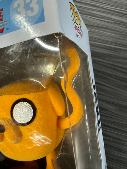 Funko POP! Animation: Adventure Time - Jake (Toy Wars)(Flocked)(Damaged Box) #33