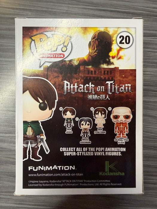 Funko POP! Animation: Attack on Titan - Eren Jaeger (Bait)(Damaged Box*)[A] #20