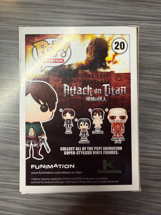 Funko POP! Animation: Attack on Titan - Eren Jaeger (Bait)(Damaged Box) #20