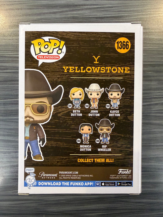 Funko POP! Television: Yellowstone - Rip Wheeler (Funko)(Damaged Box)[B] #1366