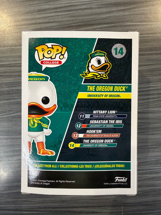 Funko POP! College: Oregon Ducks - The Oregon Duck (Damaged Box) #14