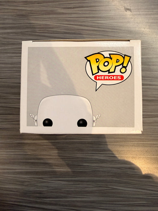 Funko POP! Heroes: DC Super Heroes - White Lantern: The Flash (GiTD)(Fugitive Toys)(Damaged Box) #59