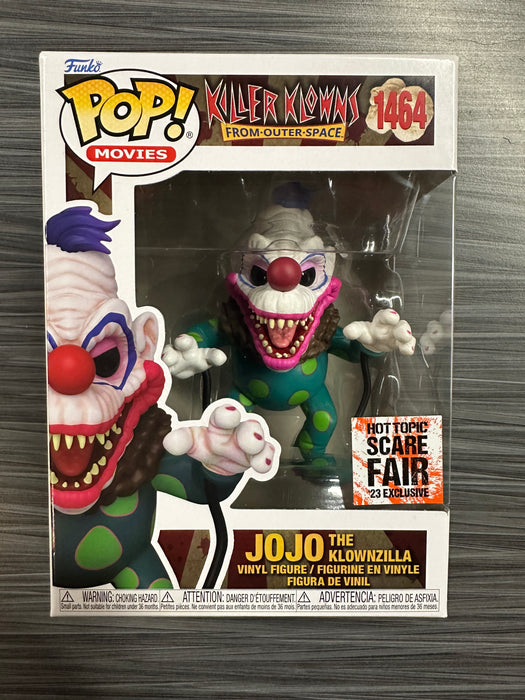 Funko POP! Movies: Killer Klowns From Outer Space - Jojo the Klownzilla (2023 HT Scare Fair)(Damaged Box) #1464