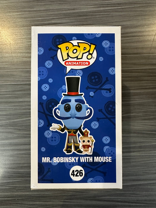 Funko POP! Animation: Coraline - Mr. Bobinsky with Mouse (Damaged Box) #426