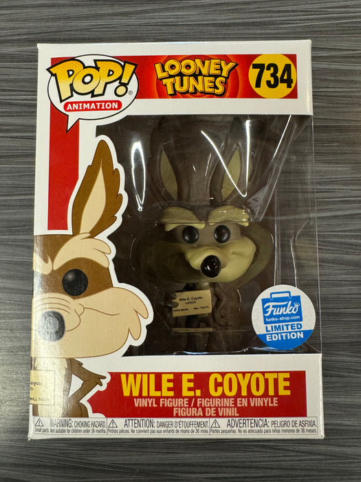 Funko POP! Animation: Looney Tunes - Wile E. Coyote (Funko)(Damaged Box) #734