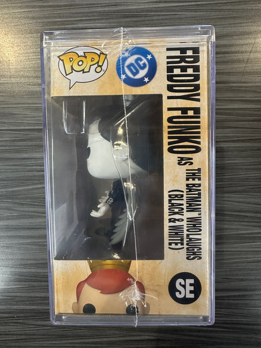 Funko POP! 2026 Fundays Quest For The Grail: Freddy Funko as The Batman Who Laughs [Black & White] (Funko Legendary/Show Edition)(1000 PCS)(Damaged Box)[B] #SE