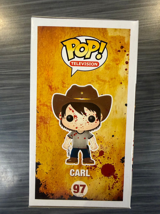 Funko POP! Television: The Walking Dead - Carl [Bloody](7-11)(Damaged Box) #97