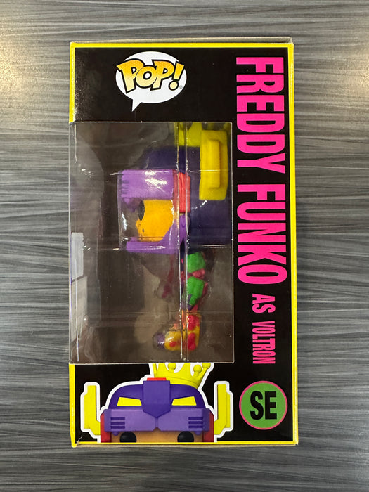 Funko POP! Funko: Freddy Funko As Voltron [Blacklight] (2025 Fundays Show/1500 PCS)(Damaged Box) #SE