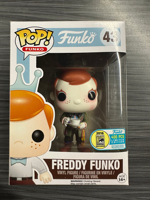 Funko POP! Freddy Funko As Mad Hatter (2016 SDCC)(400 PCS) #43