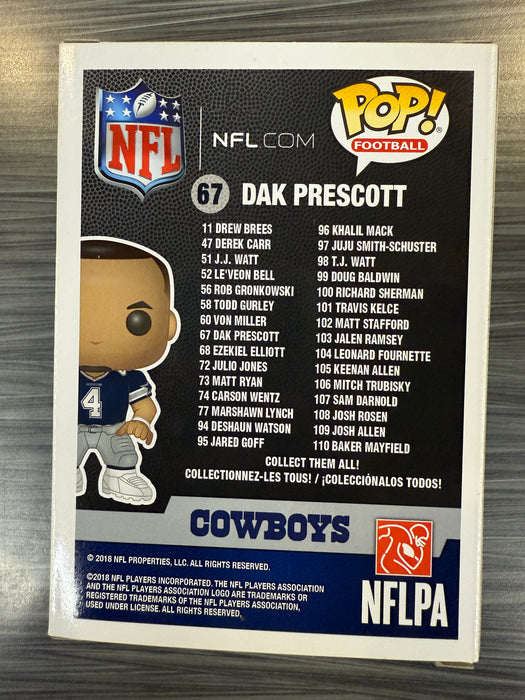 Funko POP! Football: Cowboys - Dak Prescott #67