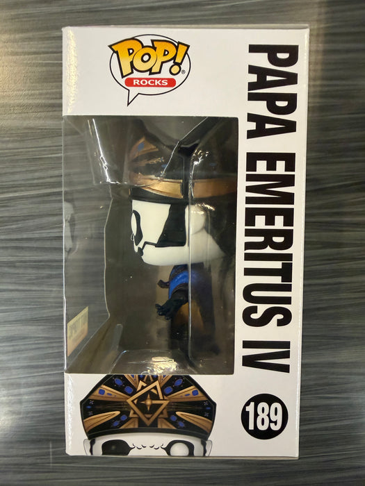Funko POP! Rocks: Ghost - Papa Emeritus IV (Hot Topic)(Damaged Box*) #189