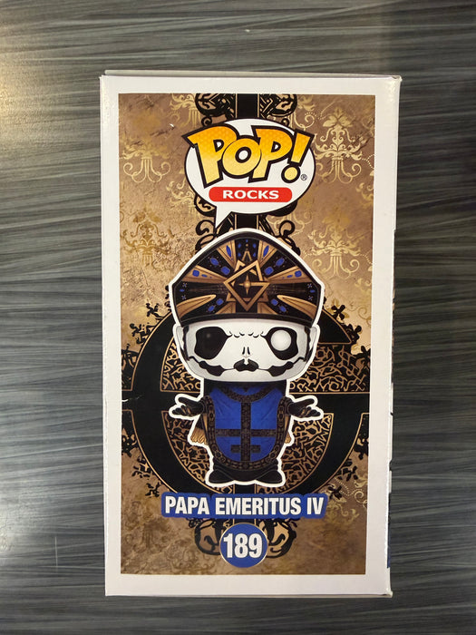 Funko POP! Rocks: Ghost - Papa Emeritus IV (Hot Topic)(Damaged Box*) #189