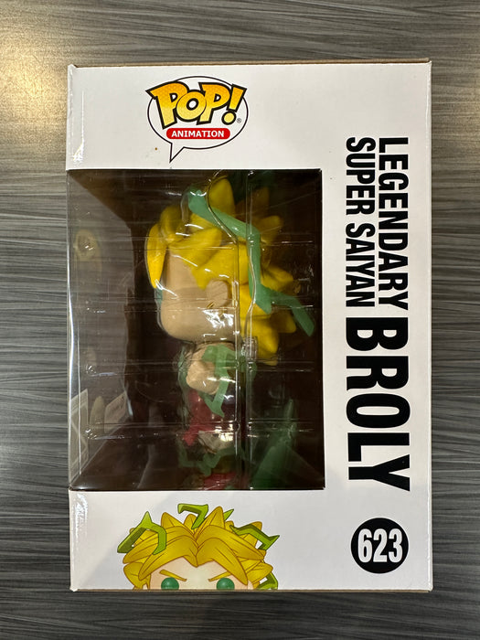 Funko POP! Animation: Dragon Ball Z - Legendary Super Saiyan Broly (Galactic Toys)(GiTD)(CHASE)(Damaged Box) #623