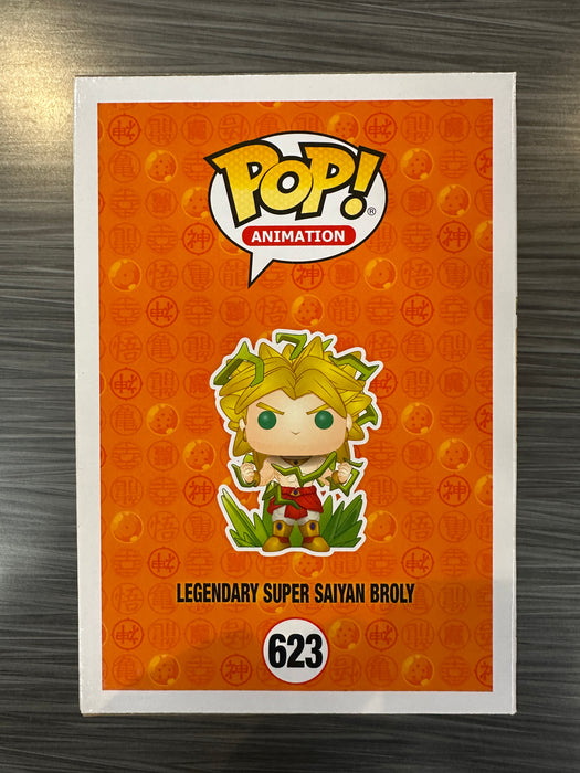 Funko POP! Animation: Dragon Ball Z - Legendary Super Saiyan Broly (Galactic Toys)(GiTD)(CHASE)(Damaged Box) #623