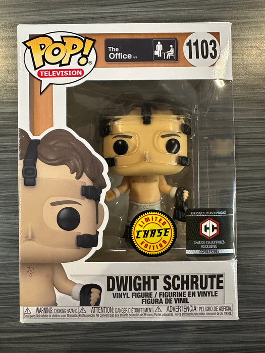 Funko POP! Television: The Office - Dwight Schrute (CHASE)(Chalice Collectibles)(Damaged Box) [A] #1103