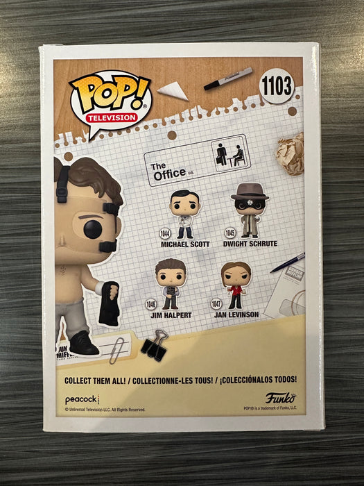 Funko POP! Television: The Office - Dwight Schrute (CHASE)(Chalice Collectibles)(Damaged Box) [A] #1103