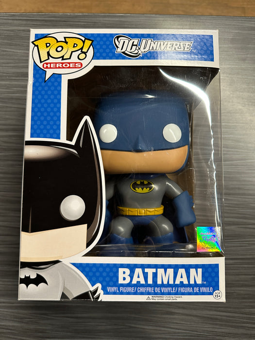 Funko POP! Heroes: DC Universe - Batman [9 inch] (CHASE/No Sticker)(Damaged Box)