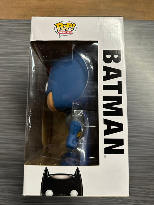 Funko POP! Heroes: DC Universe - Batman [9 inch] (CHASE/No Sticker)(Damaged Box)