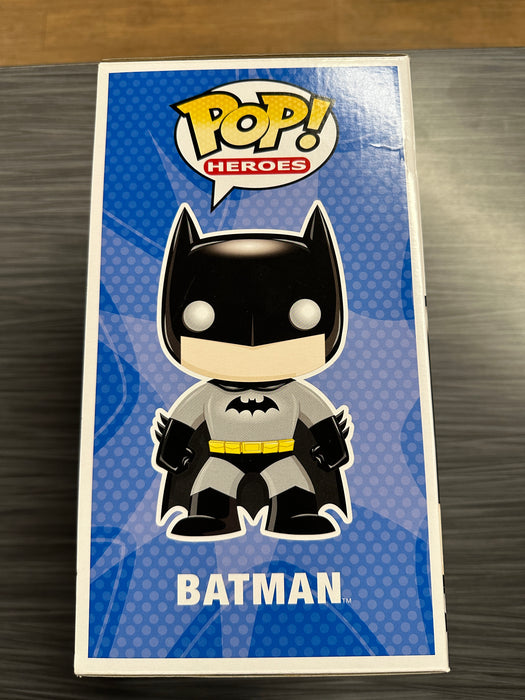 Funko POP! Heroes: DC Universe - Batman [9 inch] (CHASE/No Sticker)(Damaged Box)