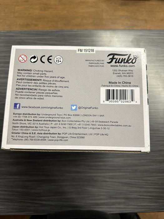 Funko POP! Heroes: DC Universe - Batman [9 inch] (CHASE/No Sticker)(Damaged Box)