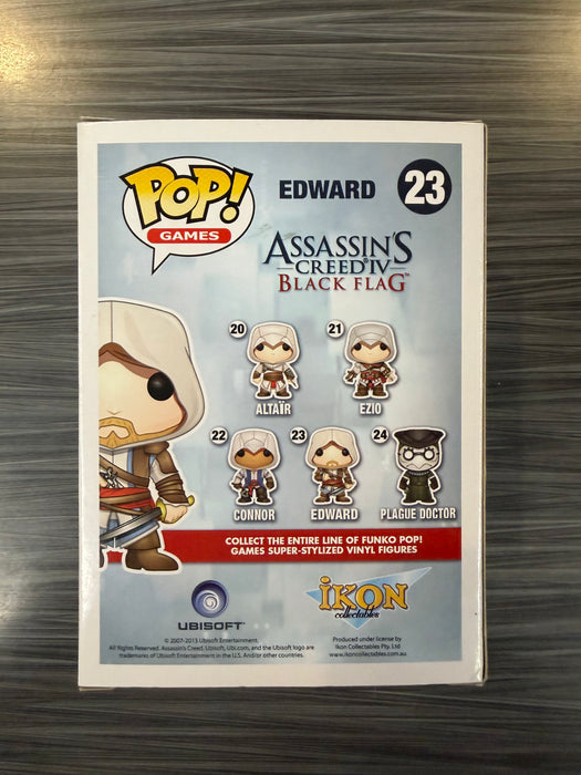 Funko POP! Games: Assassins Creed IV Black Flag - Edward (Damaged Box) #23