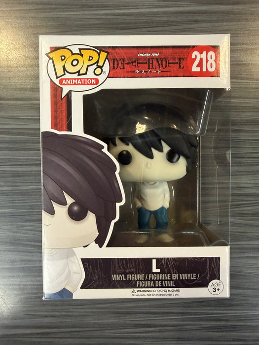 Funko POP! Animation: Death Note - L (Damaged Box) #218