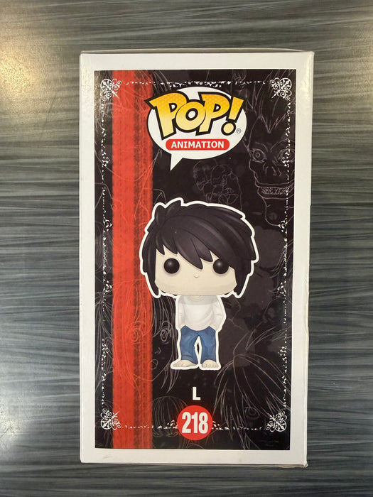Funko POP! Animation: Death Note - L (Damaged Box) #218