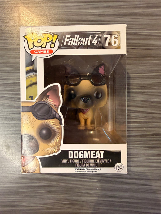 Funko POP! Games: Fallout 4 - Dogmeat (Damaged Box) #76