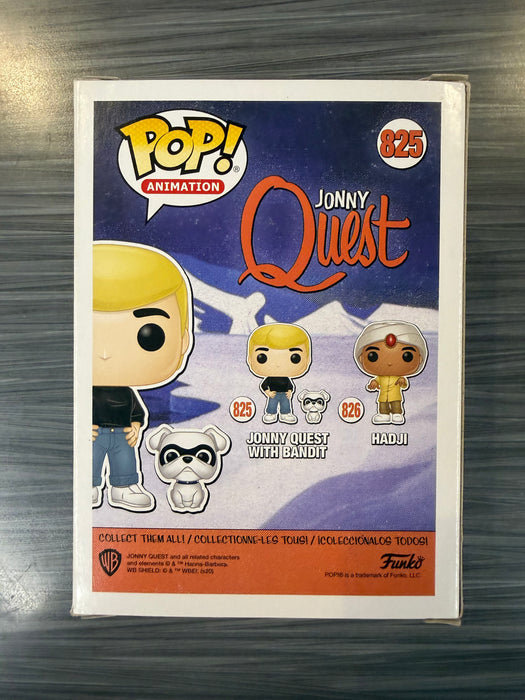 Funko POP! Animation: Jonny Quest - Jonny Quest with Bandit (Funko)(Damaged Box*) #825