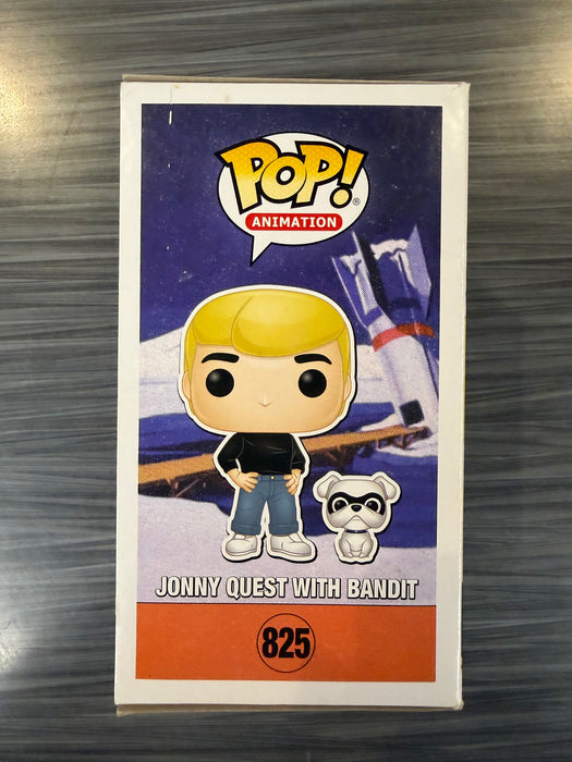 Funko POP! Animation: Jonny Quest - Jonny Quest with Bandit (Funko)(Damaged Box*) #825