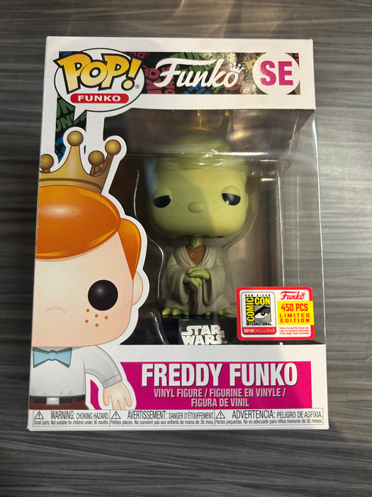 Funko POP!Freddy Funko as Yoda (2018 SDCC)(450PCS) #SE