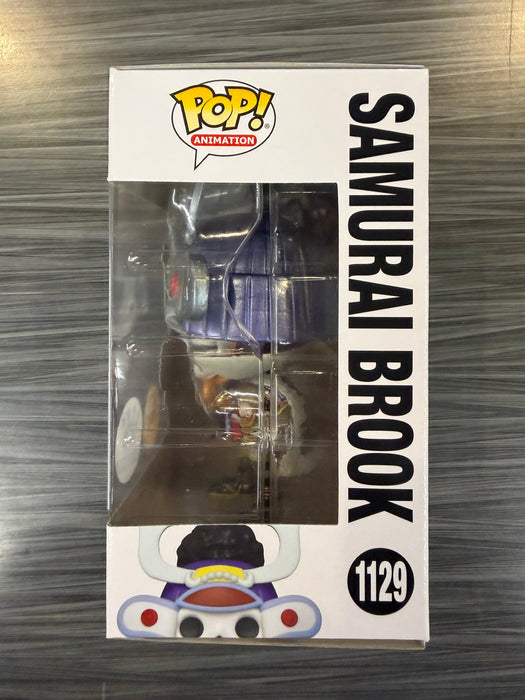 Funko POP! Animation: One Piece - Samurai Brook [Metallic](CHASE)(Funko)(Damaged Box)[A] #1129